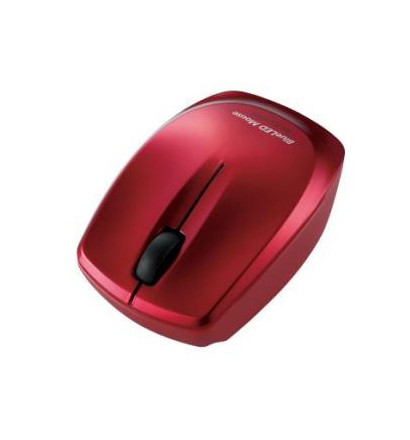 【クリックで詳細表示】エレコム BlueLEDマウス/Bluetooth/3ボタン/コンパクト/レッド M-BL3BBRD