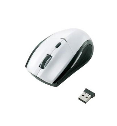 【クリックで詳細表示】エレコム IRマウス/省電力/無線/5ボタン/ホワイト M-IR02DRWH