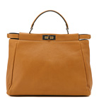 �t�F���f�B BORSA CON CERNIERA-MEDIA VIT.GLASGOW/TESS./CANY ���U�[ �n���h�o�b�O �x�[�W��