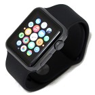 Apple Watch Sport 38mm スペースグレイアルミニウムケース/ブラックスポーツバンド