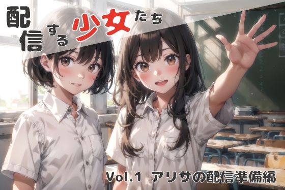 配信する少女たちVol.1アリサの配信準備編