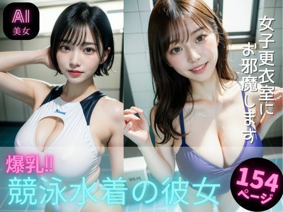 爆乳！競泳水着の彼女〜女子更衣室にお邪魔します〜全154P