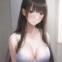 清楚で巨乳な女子校生が汗だくになってしまったので、一緒にお風呂に入リました。