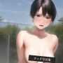 巨乳ショートの美少女が部活の練習中に全部脱がされちゃう写真集