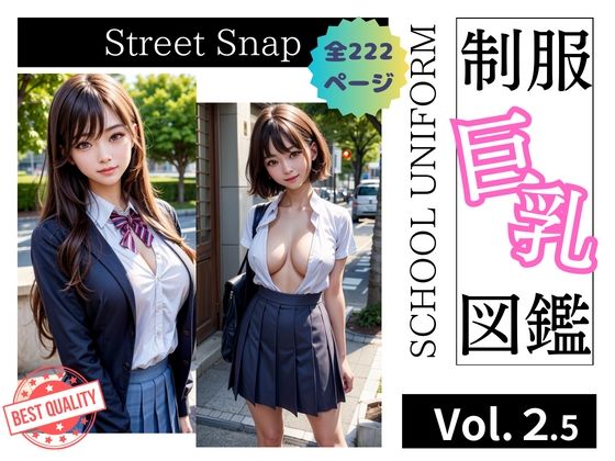 『制服巨乳図鑑』ストリートスナップ第2.5弾！