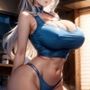 爆乳AIマイクロショーツ1