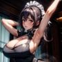 爆乳AIセクシーエプロン1