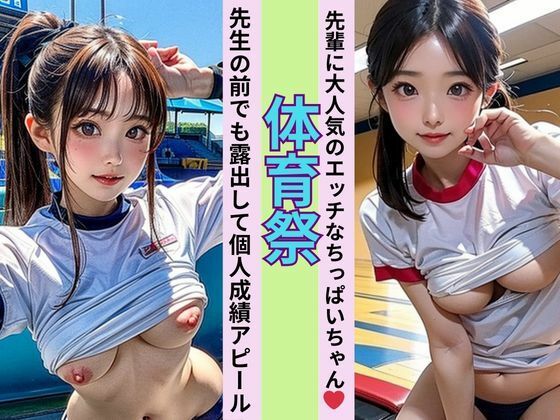 体育祭〜先輩に大人気のエッチ大好きちっぱいちゃん！先生の前でも露出して個人成績アップを図る〜