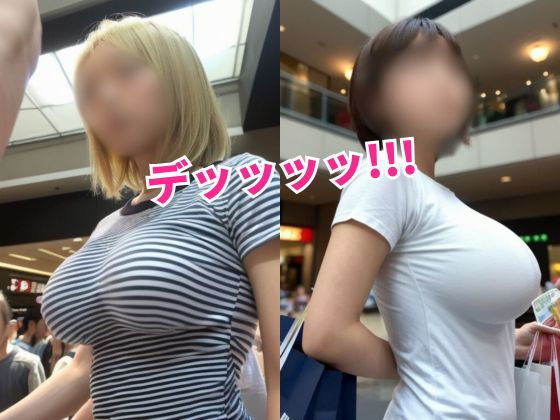 デッッッッ！！！ショッピングモールで見かけた着衣巨乳100人をロックオン！