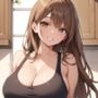 昼下がりの巨乳人妻NTR