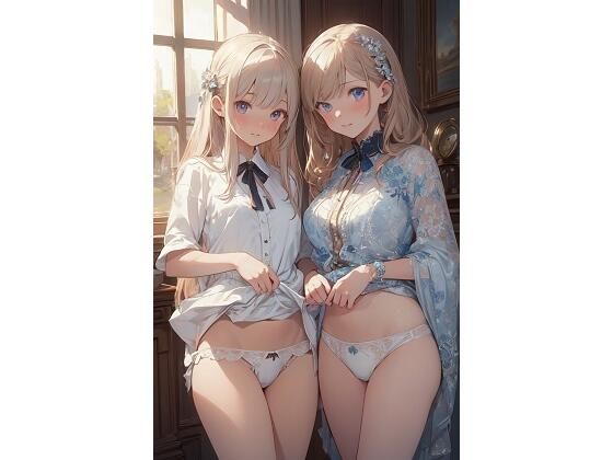 パンチラ美少女AIイラスト集