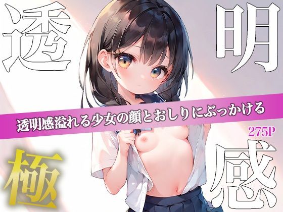 透明感溢れる女子の顔とおしりにぶっかける275P