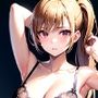 わき見せランジェリー美女イラスト集
