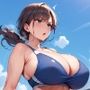 ムチムチ爆乳アスリートおばさん