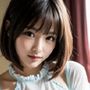 フリルシャツのエッチなお姉さん