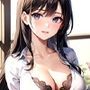 黒いランジェリー美女イラスト集