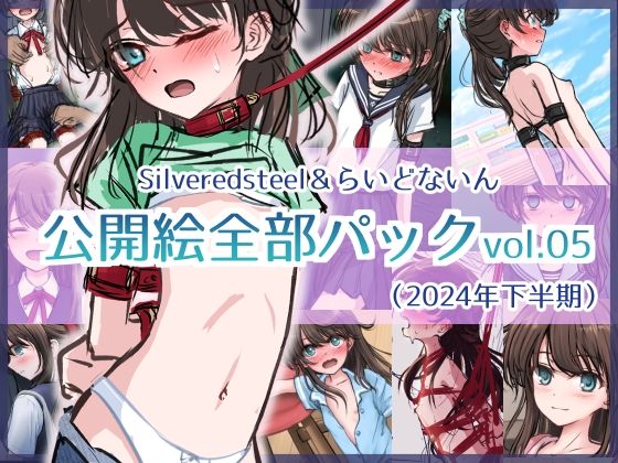 Silveredsteel＆らいどないん公開絵全部パックvol.05（2024年下半期）