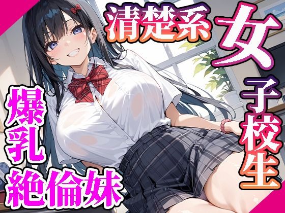 清楚系女子校生の爆乳絶倫妹と性処理係の僕