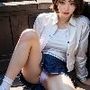 女子大生路地裏パンチラ画像集