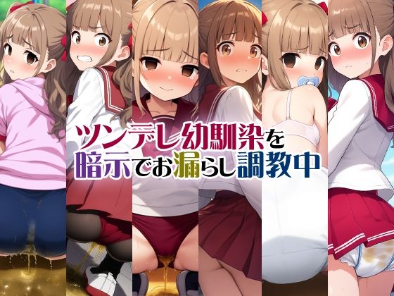 ツンデレ幼馴染を暗示でお漏らし調教中