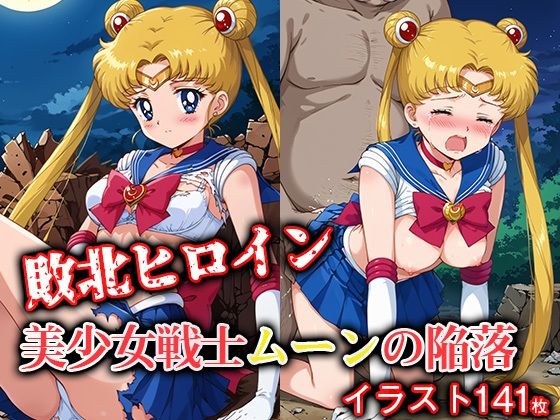 敗北ヒロイン美少女戦士ムーンの陥落