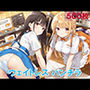ウェイトレスの四つん這いパンチラ