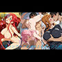 巨乳ロングヘア美少女との甘いひと時