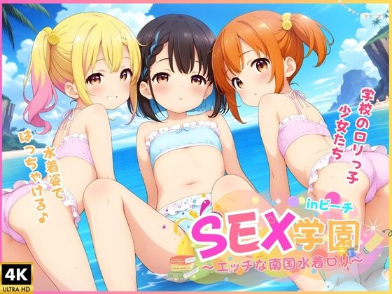 SEX★学園〜エッチな南国ロリ〜inビーチ