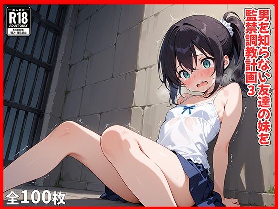 男を知らない友達の妹を監禁調教計画3