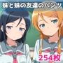 妹と妹の友達のパンツ