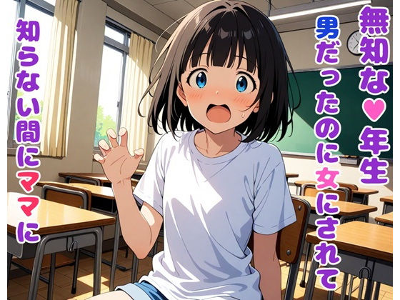 無知な●年生男だったのに女にされて知らない間にママへ