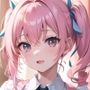 桃色髪巨乳娘家政婦