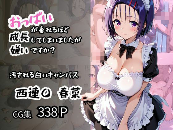 汚される白いキャンパスおっぱいが垂れるほど成長してしまいましたが嫌いですか？