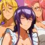 横乳はみ出す裸エプロン3キャラ500枚