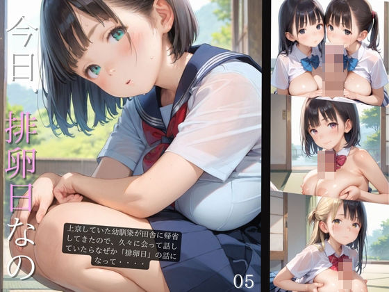 上京していた童顔巨乳幼なじみが排卵日でムラムラしてる05