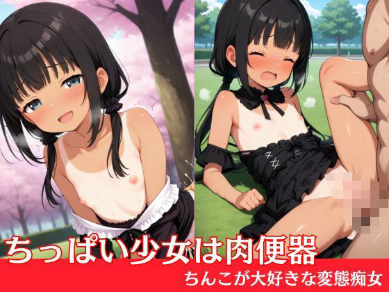 ちっぱい少女は肉便器〜ちんこが大好きな変態痴女