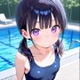 幼なじみとプールえっち