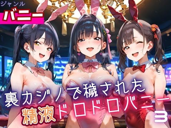 裏カジノで穢された、精液ドロドロバニーちゃん3・180枚
