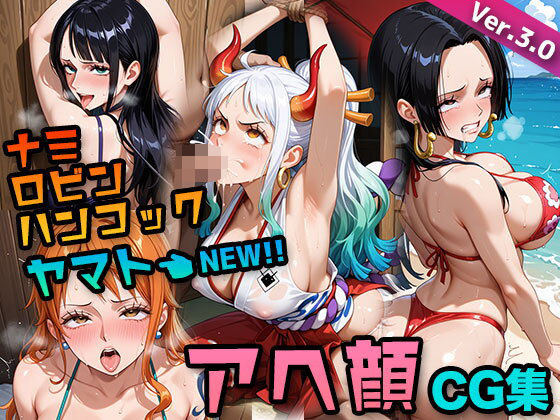 ナミ・ロビン・ハンコック〜アへイキ専門CG集〜｜オナニー・フェラチオ・生ハメSEX