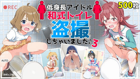 アイドル和式トイレ盗撮記録3〜おしっこ姿ネットに晒してみたw〜かほ・ゆきみ・まい・りか・ももこ