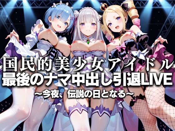 国民的アイドル引退LIVE〜観客5万人の前で中出しセックス〜R〇:ゼロから始める異世界生活編