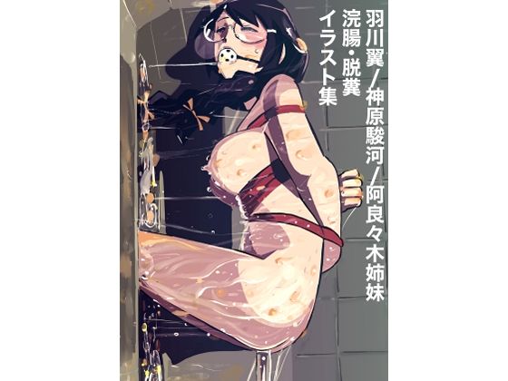羽川翼/神原駿河/阿良々木姉妹浣腸・脱糞イラスト集
