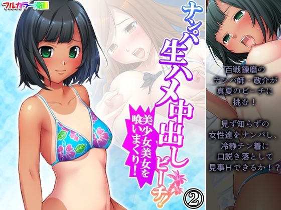 ナンパ生ハメ中出しビーチ！美少女美女を喰いまくり！2巻