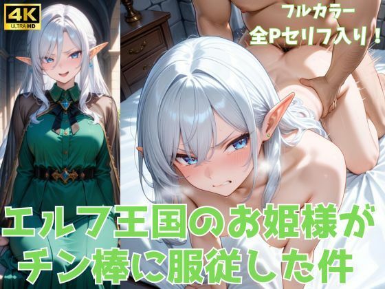 エルフ王国のお姫様がチン棒に服従した件