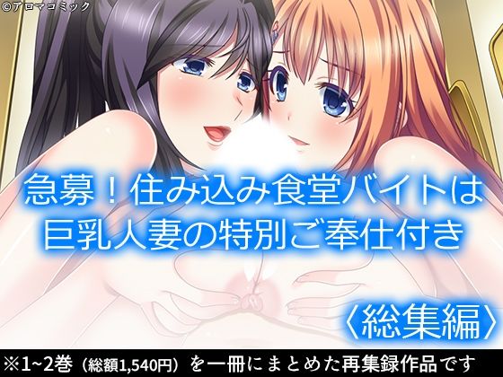 急募！住み込み食堂バイトは巨乳人妻の特別ご奉仕付き＜総集編＞