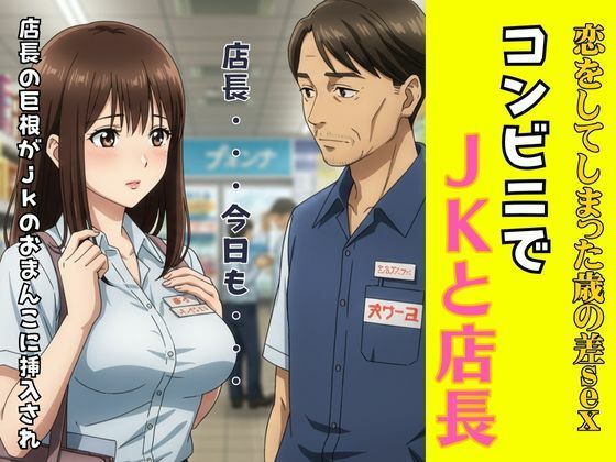 JKは塾の先生と塾の教室でエッチ！JKはコンビニのバイト先の店長に恋をして・・