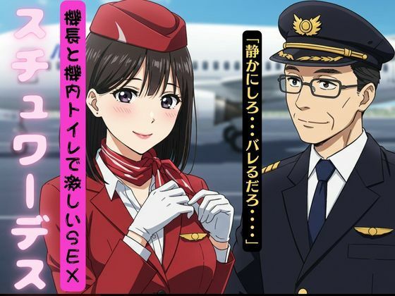 スチュワーデスを機内トイレに押し込んでセックスした、機長とスチュワーデスは滞在先で秘密の不倫関係