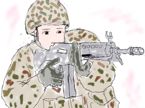 戦え女性自衛官捕まったら性奴●