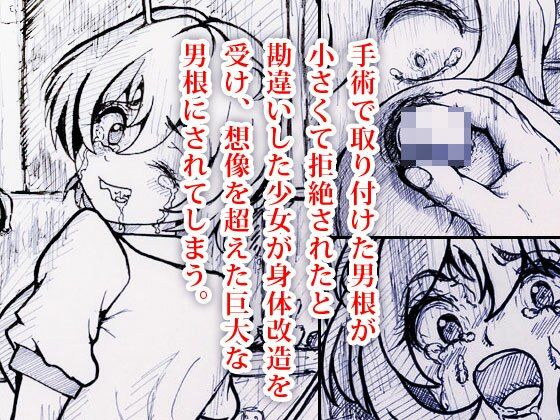 身体改造-男根少女郁美の場合-