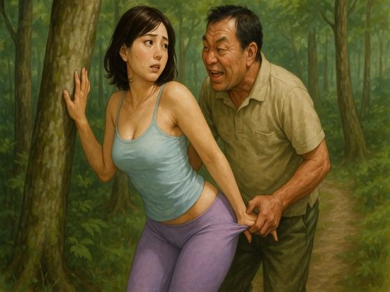 森林でお母さんが…